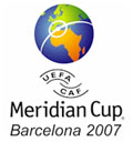 Logo UEFACAF Meridian Cup